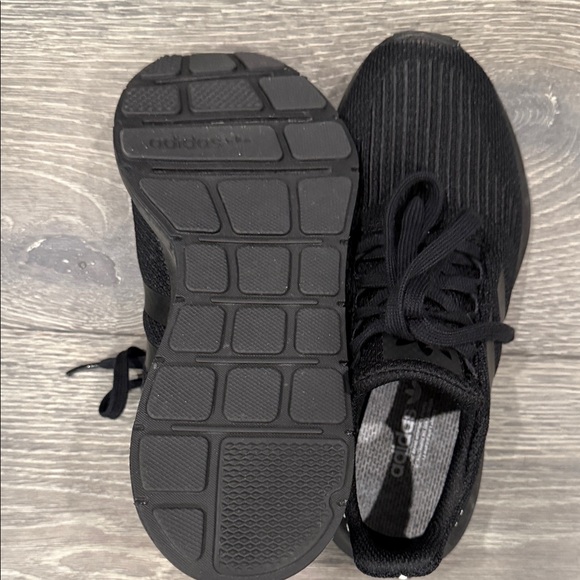 Adidas Women's Black Knit Sneakers - Picture 3 of 5